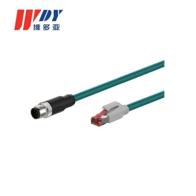 M12 Connector Communication Cable M12 連接器通信電纜
